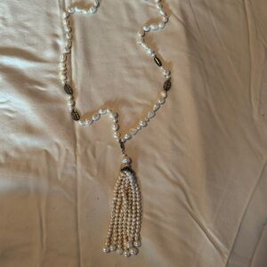 Pearl Dangle Necklace